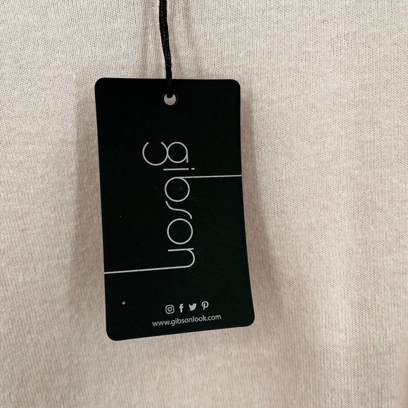 Gibsonlook‎ Twist Front 3/4 Sleeve Lotus Pink Top Size Small NWT - Picture 3 of 9